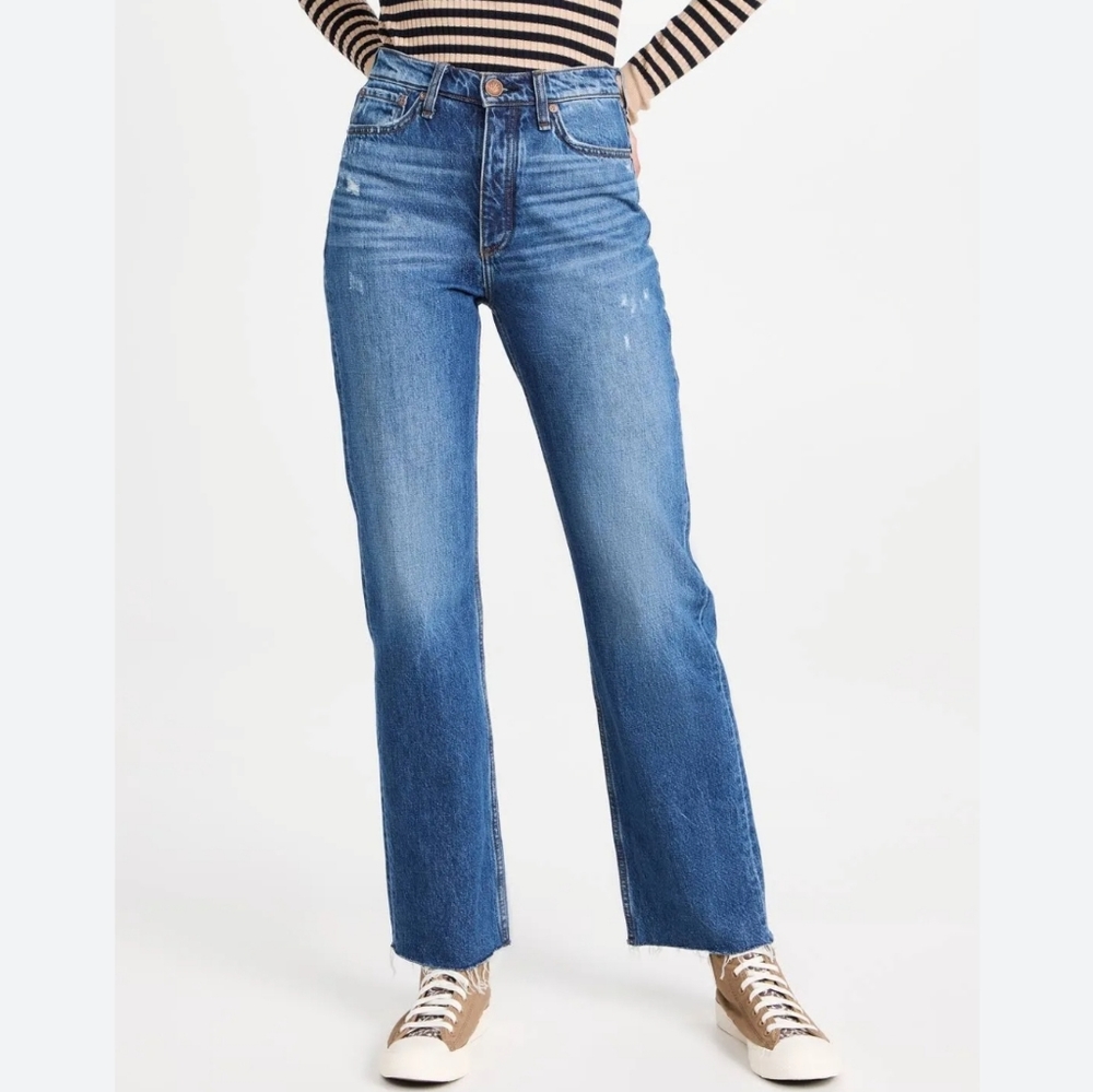 Rag & Bone Alex High Rise Straight Jeans